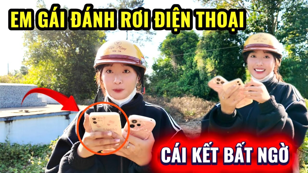 Em Gái Xinh Đẹp Đánh Rơi Điện Thoại… Và Cái Kết Không Ai Ngờ Tới