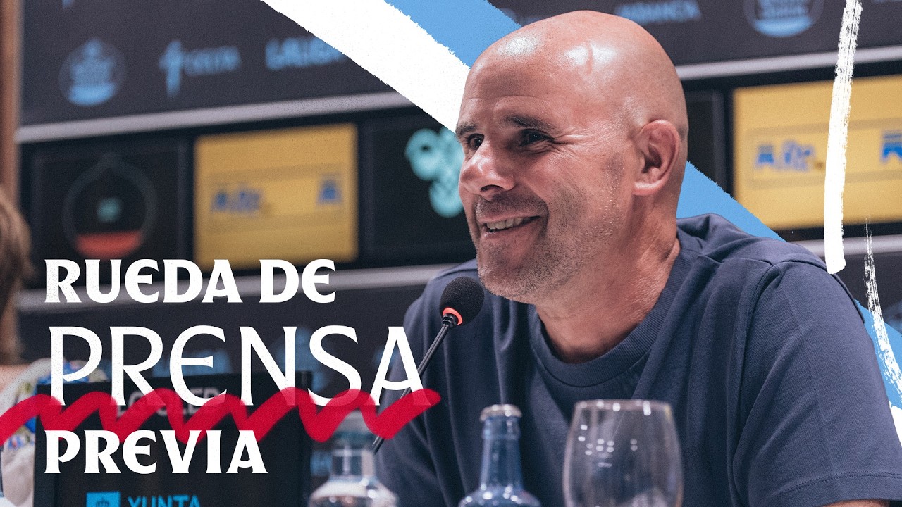 Rueda de prensa de Fredi Álvarez previa al Celta vs CD Castellón