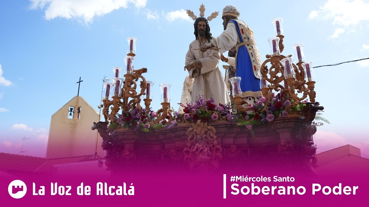 Estación de penitencia de la Hermandad del Soberano Poder el Miércoles Santo de 2025