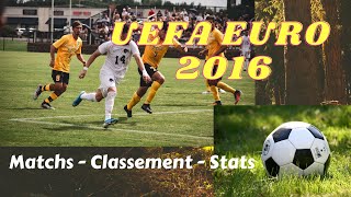 UEFA EURO 2016 - (Matchs - Classement - Stats)
