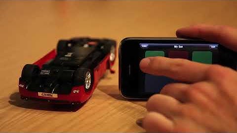 Arduino, iPhone, OSC & Remote Control Car