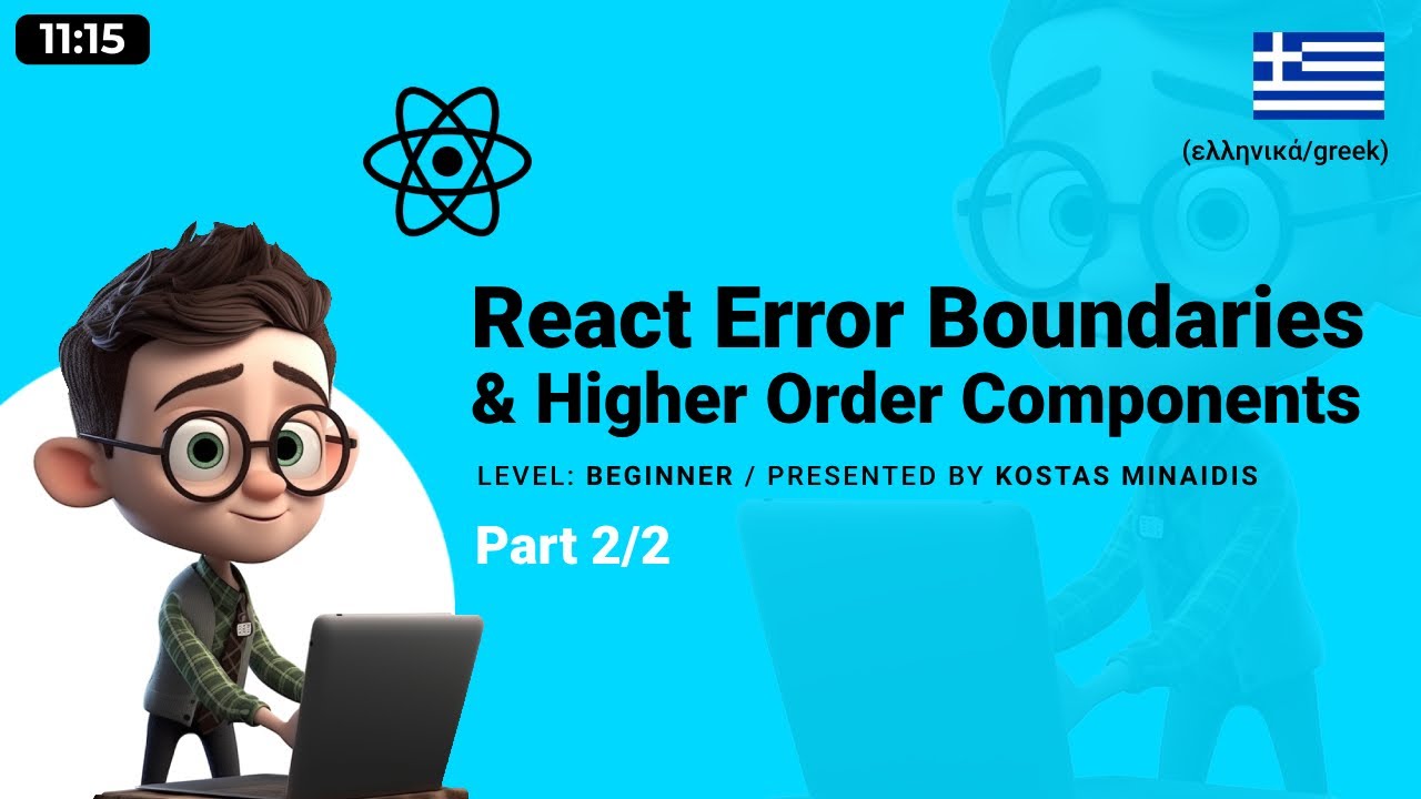 Error Boundaries in React (Part 2/2) - YouTube