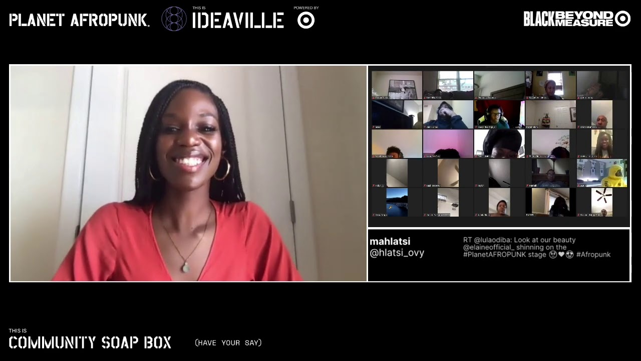 COMMUNITY SOAP BOX at PLANET AFROPUNK with Stacy Ike