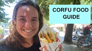 Corfu Greece Food Guide - Spanakopita, Kalamari, Greek Salad, Gyros and Pastitsio