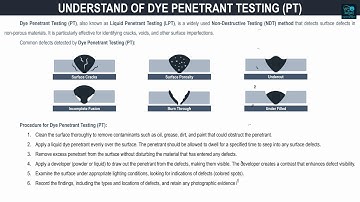 Understanding Dye Penetrant Testing (PT): A Comprehensive Guide