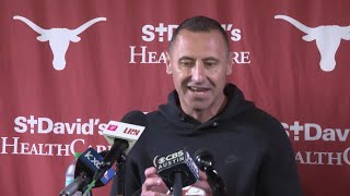 'We're not in a hurry': Steve Sarkisian on Arch Manning's recovery from foot surgery
