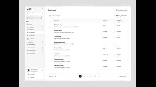 Winx — Customer Management Dashboard Design