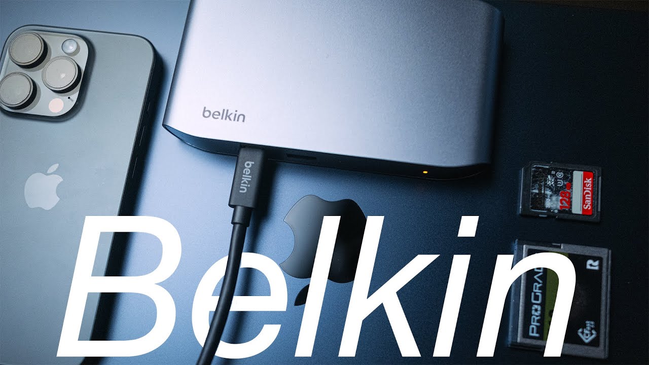 Belkin Thunderbolt 4 5-in-1 USB-C Docking Station! - YouTube