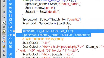 15  PHP Shopping Cart Money Format Currency