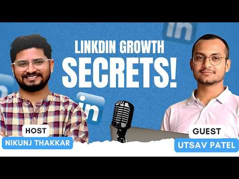 SaaS, Startups & LinkedIn – Real Talk With Utsav Patel of Supergrow