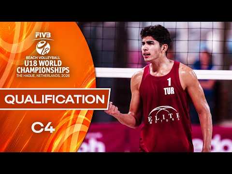 Qualification - Court 4 | Beach U18 World Championships 2026 | The Hague