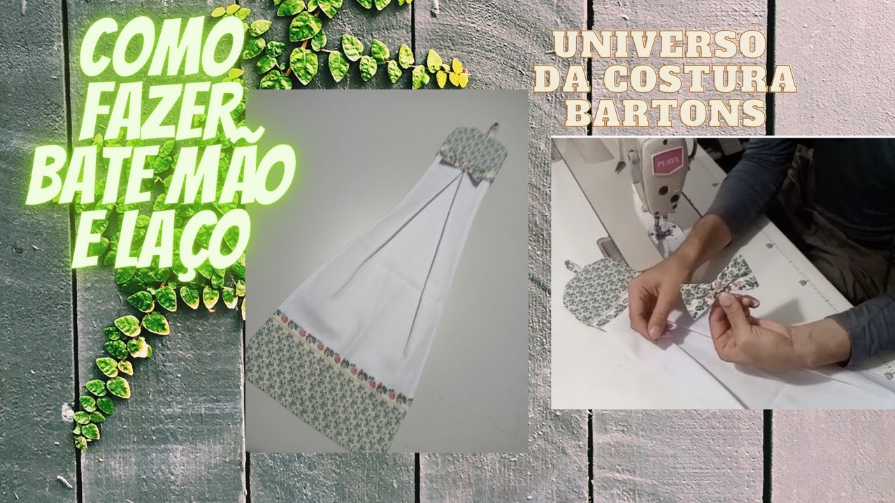 como fazer bate mão e laço. Cleber bartole