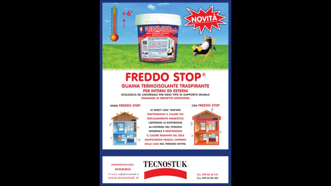 Guaina termoisolante per interni: Freddo Stop 2,5 lt al miglior prezzo