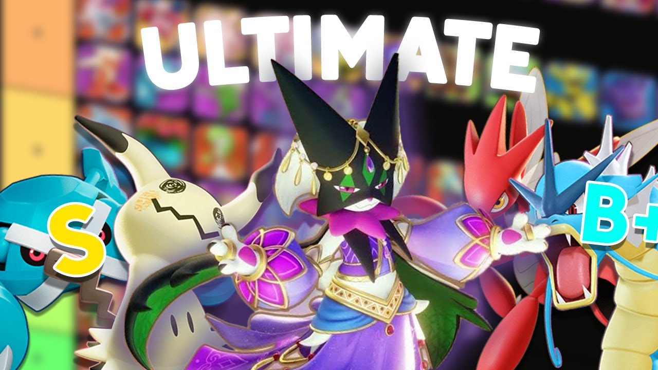 The ULTIMATE Pokemon Unite Tier List (Season 18) - YouTube