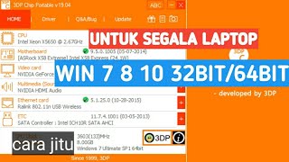 driverpack win 7 32 bit/64 bit 100% semua laptop dan pc