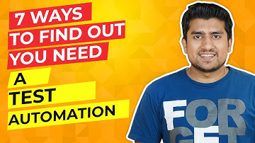 7 Patterns That Says You Need Test Automation in Your Project || Why You Need Automation Testing?