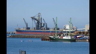 Portland harbour, victoria, australia ...