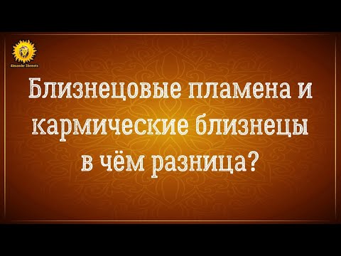 Близнецовые пламена и кармические близнецы в чем разница? Александр Шемец