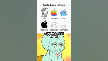 Apple logo evolution 🗿