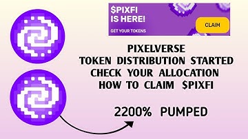 PIXELVERSE DISTRIBUTION | CHECK ALLOCATION | CLAIM $PIXFI #pixelverse