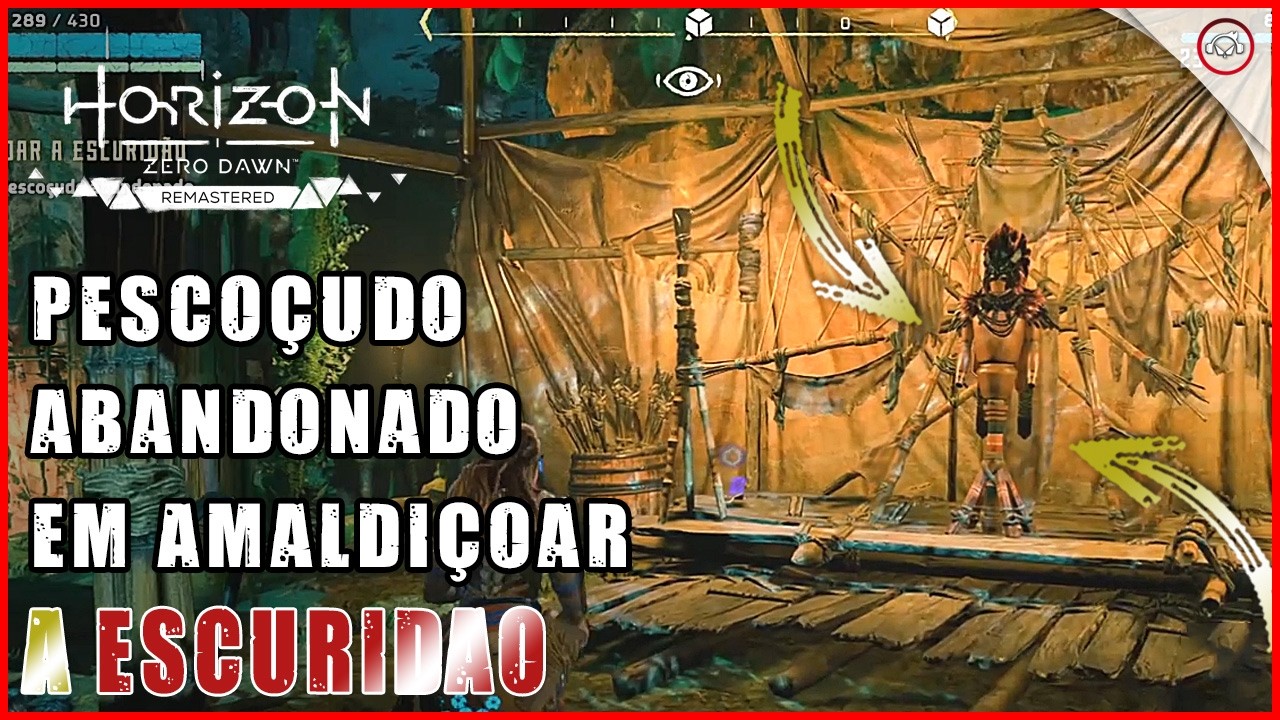 Miniatura do vídeo Horizon Zero Dawn Remastered, Como achar o Pescoçudo abandonado em Amaldiçoar a Escuridao