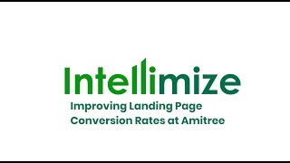 Amitree Improved Landing Page Conversion Rates by 40% with Intellimize