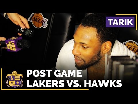 Tarik Black Explains Why This Lakers Bench Is So Willing To Sacrifice For One Another