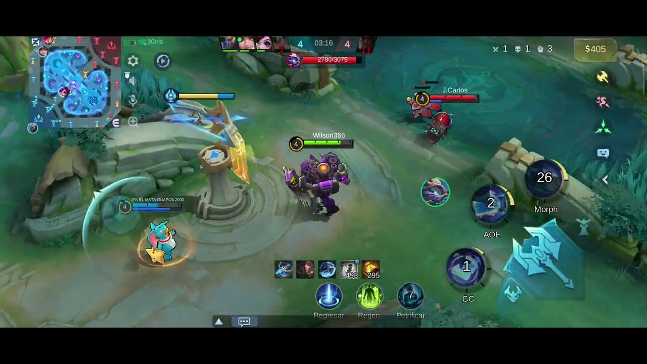 Jhonson en mítico mlbb