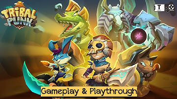Tribalpunk - AFK Tactical Heroes Adventure - Android / iOS Gameplay