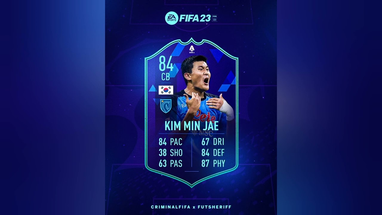 Kim Min Jae Serie A POTM SBC Coming Card & Stats FIFA 23 YouTube Kim Min Jae Serie A POTM SBC Coming Card & Stats FIFA 23 YouTube