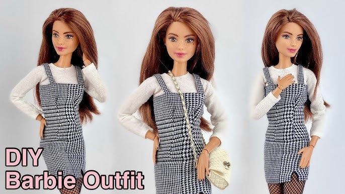 DIY Barbie Summer Dress! - How to Make Trendy Clothes for Barbie