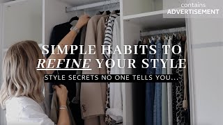 What no one tells you about improving your style  | Simple habits anyone can learn