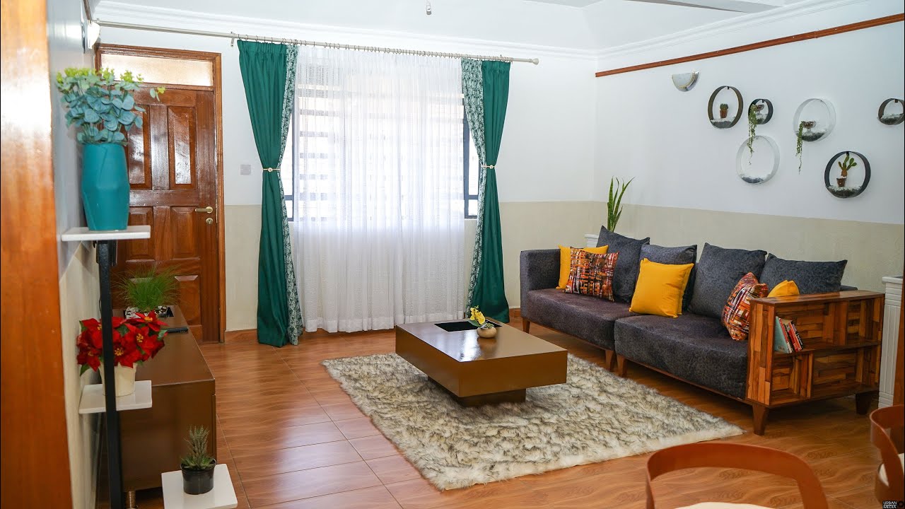 Stylish One Bedroom Apartment / Make Over / House Tour in Eldoret Town