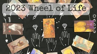 My 2023 Wheel of Life Spread
