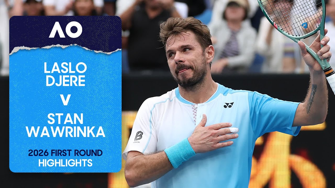 Laslo Djere v Stan Wawrinka Highlights | Australian Open 2026 First Round