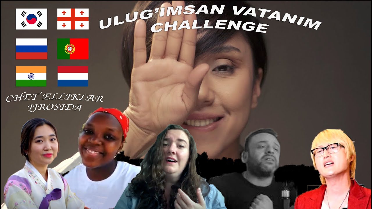 Sevara Nazarhan - Ulug'imsan Vatanim Challenge | Chet elliklar ijrosida