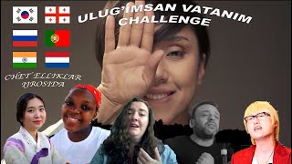 Sevara Nazarhan - Ulug'imsan Vatanim Challenge | Chet elliklar ijrosida