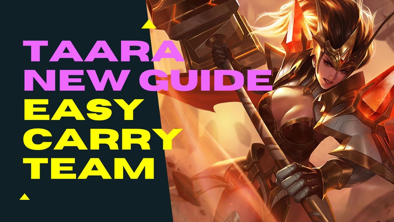 Aov | Taara Guide, How To Carry Team - Arena OF Valor