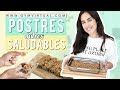 Recetas de postres dulces SIN AZÚCAR, fáciles y saludables