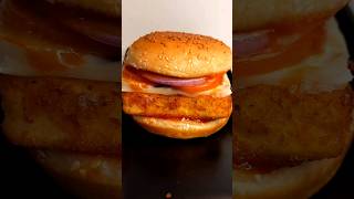 Paneer Burger | Spicy Paneer burger recipe? shorts burger youtubeshorts