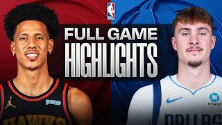 HAWKS at MAVERICKS | NBA PRESEASON FULL GAME HIGHLIGHTS | October 16, 2026