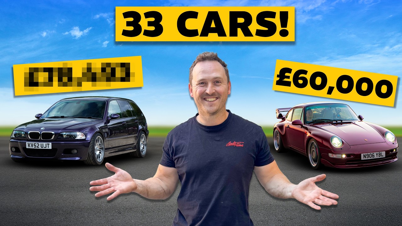 Revealing HOW MUCH My Car Collection Is Worth!