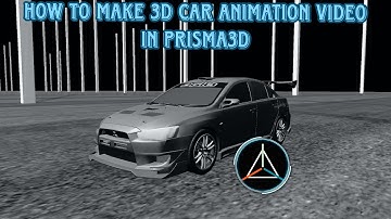 How To Make 3d Car Animation In Prisma3d App |#prisma3d #prisma3dtoturial #caranimation