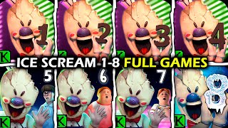 Ice Scream 1-8 (Full Walkthrough + All Endings + All Cutscenes) screenshot 3