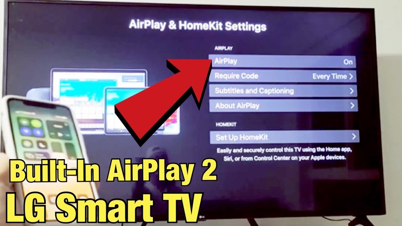 Update New LG Smart TV: How to Turn AirPlay 2 ON/OFF (Built-In AirPlay)