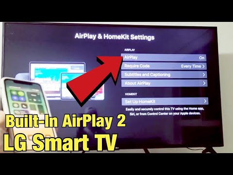 LG Smart TV: How to Turn AirPlay 2 ON/OFF (Built-In AirPlay)