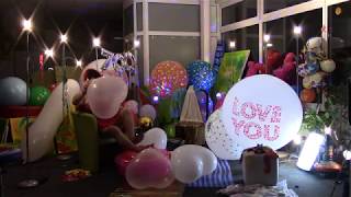 B2p 24inch clear heartshaped balloon
