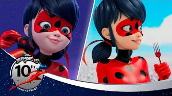 MIRACULOUS | 🔝 ENCHANTED AMULET 🐞 | Top 10 Moments | 10th Anniversary 💫