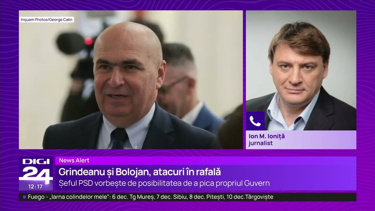 Bolojan, răspuns la atacurile lui Grindeanu: „Să depună moțiune cu AUR, ca Guvernul să plece”