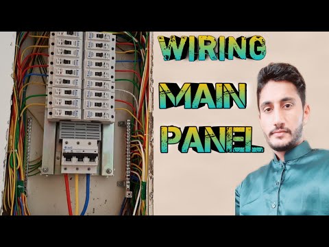 How to wire House Electrical Main panel / KSA